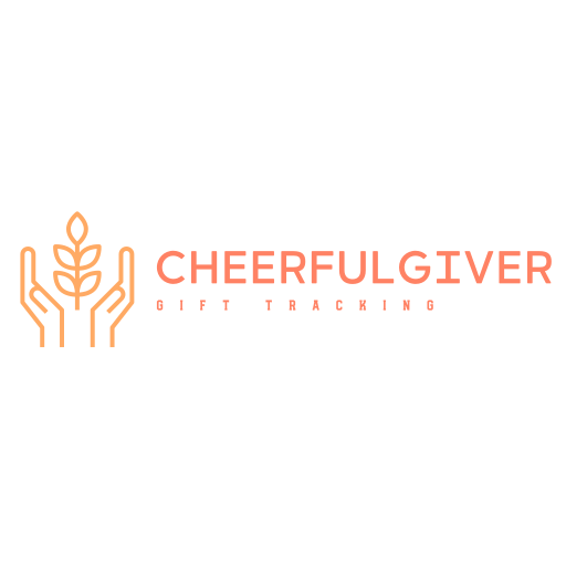 Android phone with CheerfulGiver app